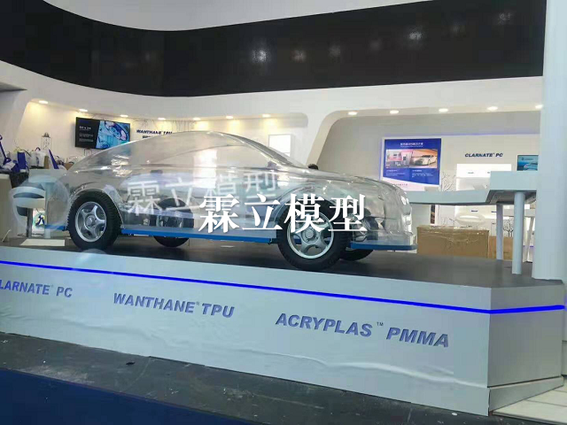 萬華集團(tuán)定制1:2透明汽車模型